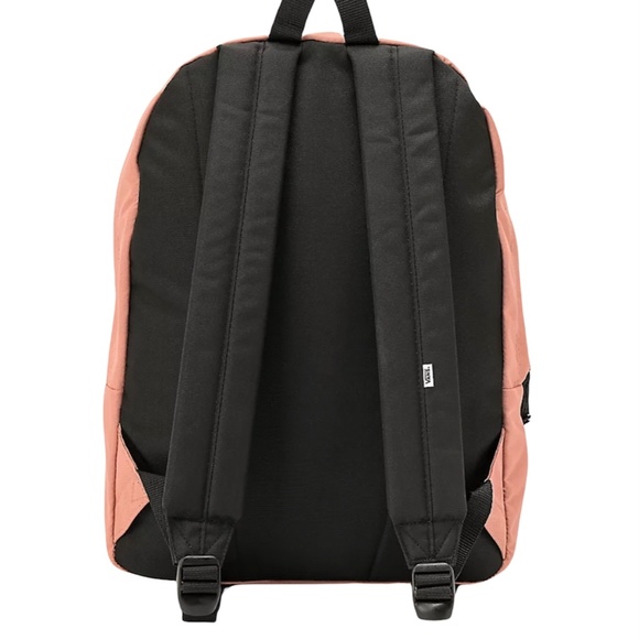 🎒SCHOOL SALE🎒VANS VN0A3UI6ZLS Skateboard Logo Realm Rose Backpack Laptop Pink - Picture 2 of 5
